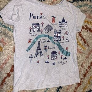 Crewcuts Paris Adventure Kids T-Shirt - Gray